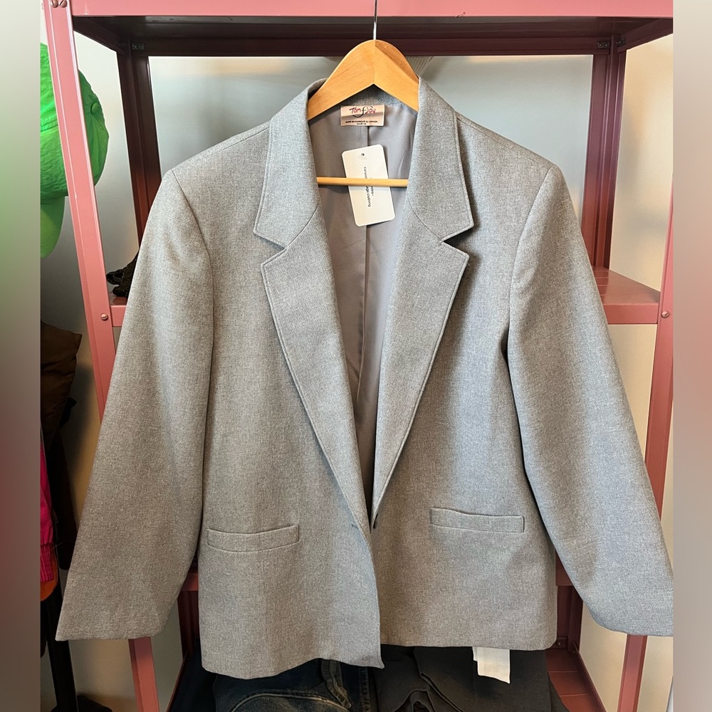 Tanjay vintage Heather grey blazer